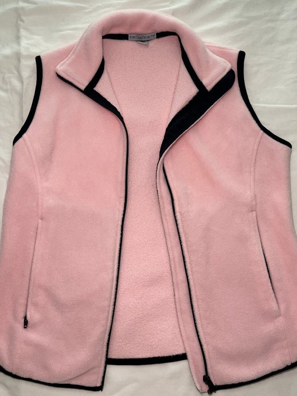 Port Authority Women's Pink Fleece Vest